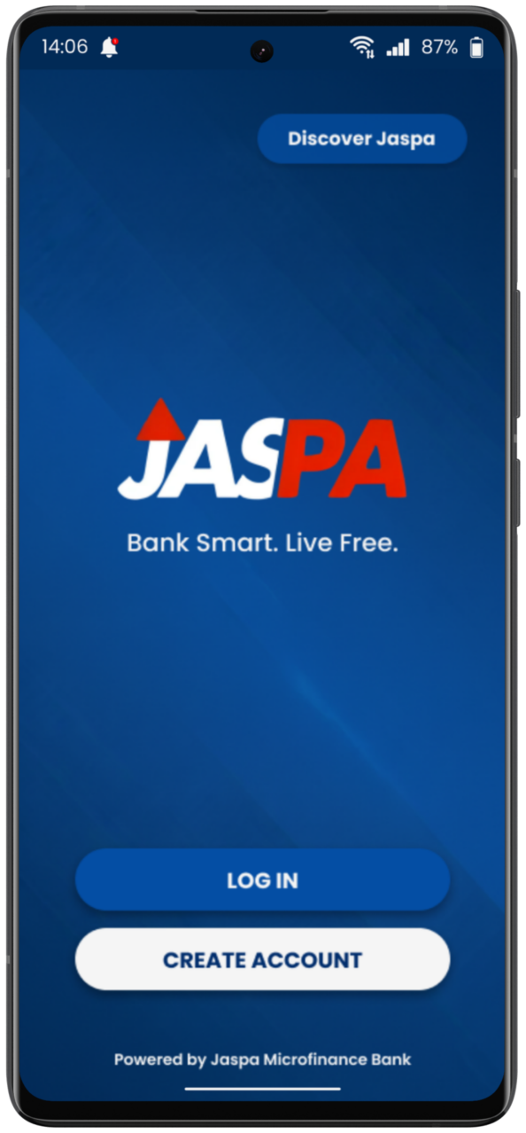 Jaspa mobile app