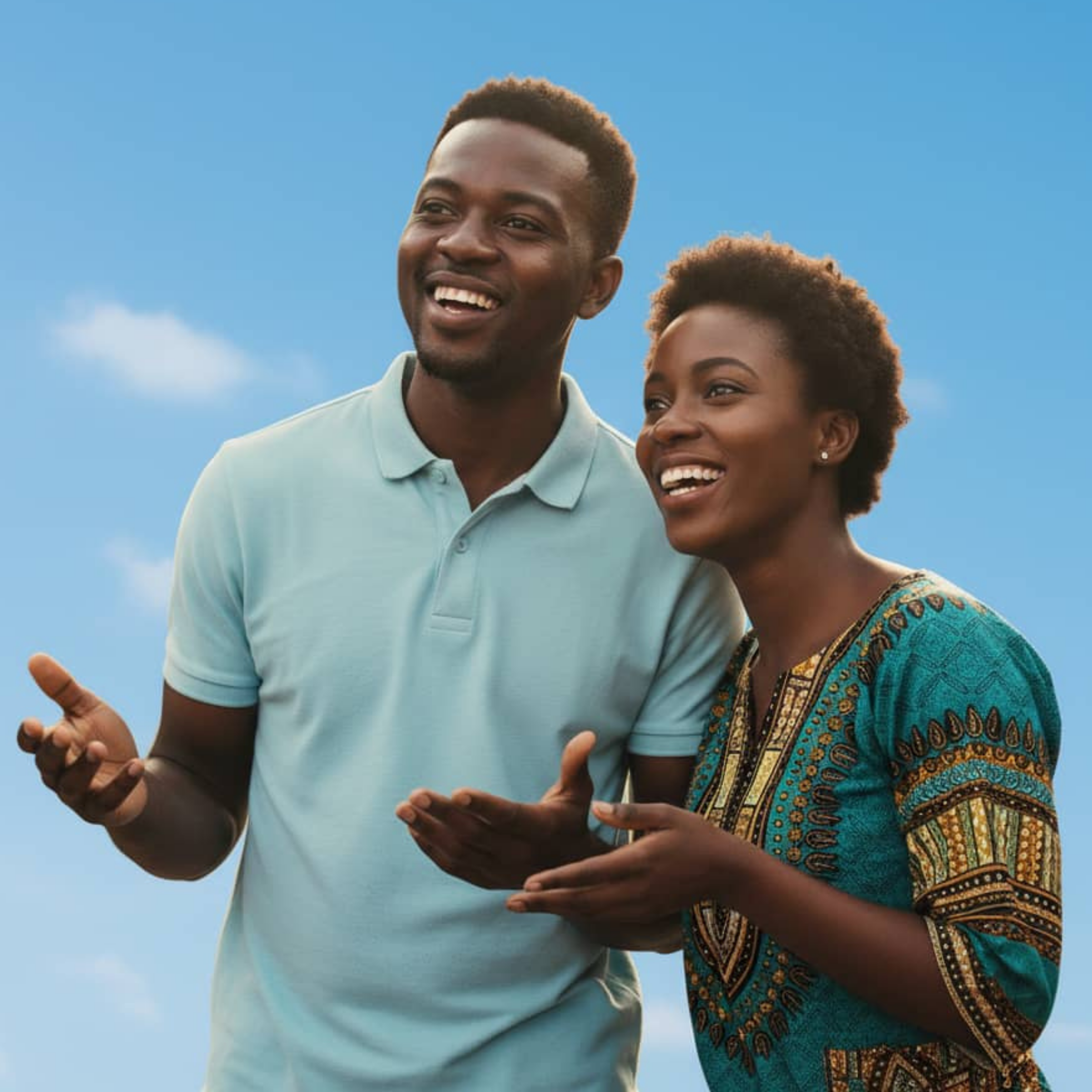 Two people